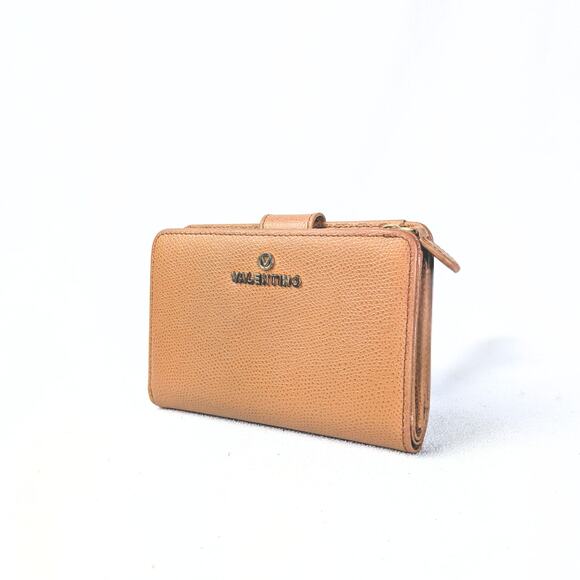 Pre-owned Valentino by Mario Valentino Kelly Palmellato Snap Wallet - Picture 1 of 5